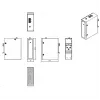 DC-DC Converter ALLNET ALL-B101 12–24VDC to 48–54VDC, up to 200W