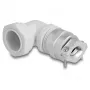 DeLOCK Cable Gland 90° angled PG21 grey strain relief