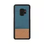 Smartphone case man and wood for Samsung Galaxy S9 denim black