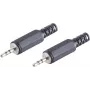 Wire Connector ShiverPeaks BS51301-2 2.5 mm Black Male 2 pcs