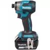 Impact driver Makita DTD173RTJ 18V cordless, 1/4 inch chuck, 3600 RPM, pistol-handle, Li-Ion