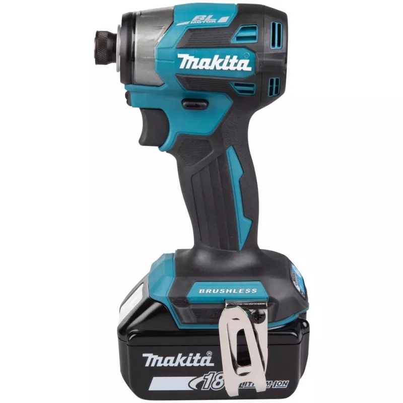 Impact driver Makita DTD173RTJ 18V cordless, 1/4 inch chuck, 3600 RPM, pistol-handle, Li-Ion
