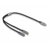 USB Type-C DAC Adapter DeLOCK 66616 24 Bit 96 kHz 2 x 3.5 mm