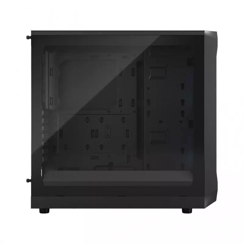 Fractal Design Focus 2 RGB Tempered Glass Mid Tower ATX PC Case - Black