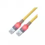 EasyLan Sacon 442603,300 - 3 m - Cat6 - S/FTP (S-STP) - RJ-45 - RJ-45 - Yellow