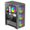 Case|XILENCE|ATX/micro ATX/Mini-ITX|Black|Midi Tower|PC|XG161