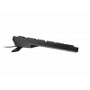 Wired slim multimedia keyboard NATEC HERRING — black, low-profile layout, multimedia keys