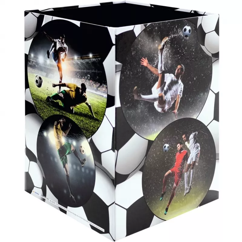 Wastebasket HERMA Football 19739