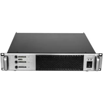 PA amplifier Omnitronic A-3603 — 800W RMS per channel into 4 Ω