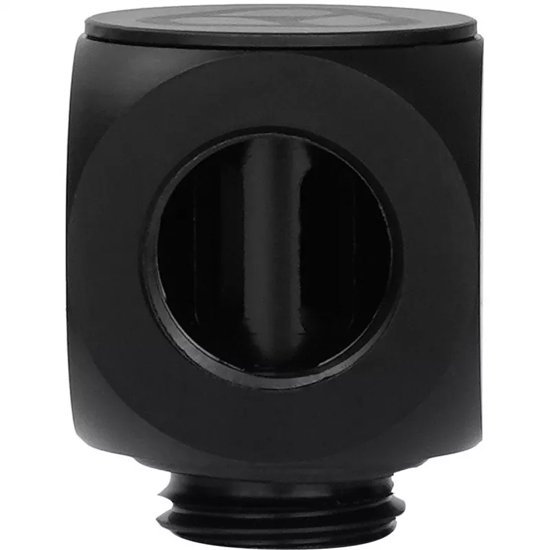 Thermal Grizzly DeltaMate Rotary 90° – water-cooling fitting, Black, 1 pcs. (TG-DM-FIT-0003)
