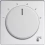 Busch-Jaeger 1794 R-83 Cover Plate for Sensor Holder & -Socket Aluminium - Silver (2CKA001710A4200)
