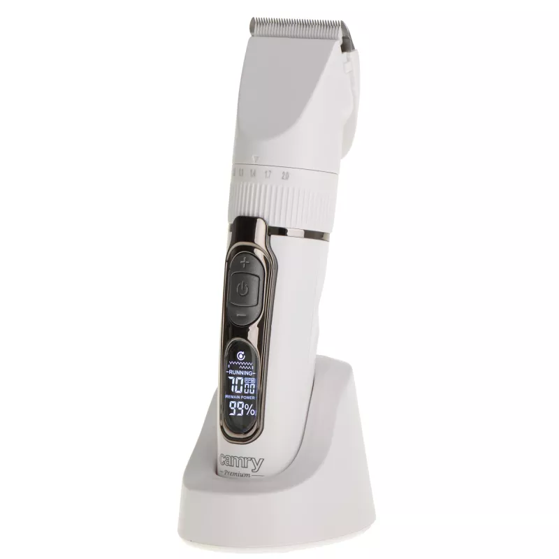 Cordless Hair Clipper Camry CR 2841 with LCD display and 6 length settings