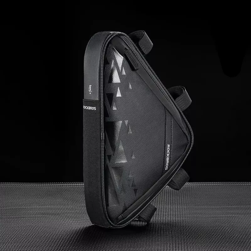 Rockbros B39-2 waterproof bicycle frame bag, black
