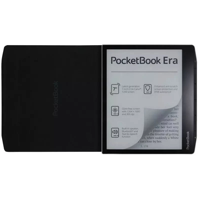 Cover PocketBook HN-QI-PU-700-BK-WW Black 7 inch
