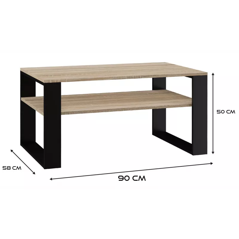 Topeshop MODERN 1P SON CZ coffee/side/end table Coffee table Rectangular shape 2 leg(s)