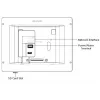 Hikvision DS-KH6320-WTE1-W video door entry system 17.8 cm (7) White