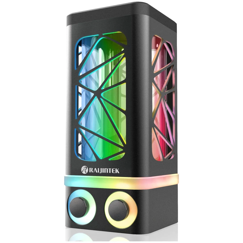 RAIJINTEK ANTILA PURE R100B reservoir 172.5 mm ARGB black for custom water cooling
