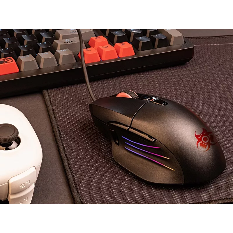 Gaming mouse TRACER Game Zone Odin RGB — up to 16000 DPI, wired, RGB lighting