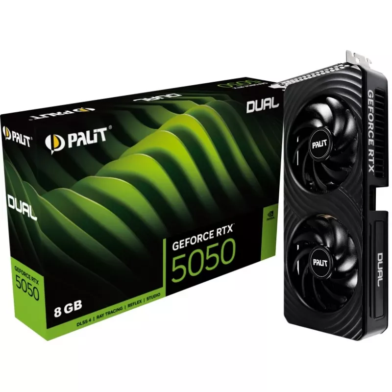 Palit GeForce RTX 5050 Dual 8GB GDDR7 Graphics Card