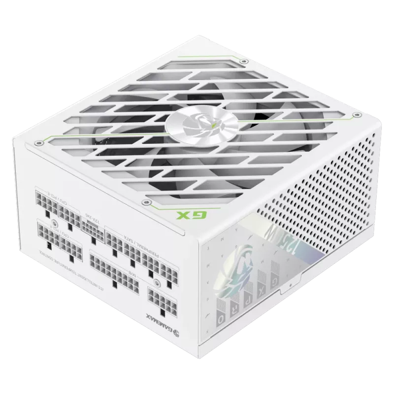 Gamemax Power Supply, 80 PLUS, Gold | GX PRO 1250G WH | 1250 W