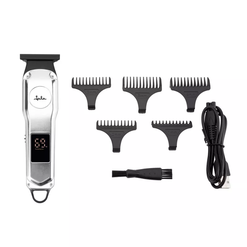 Hair Trimmers JATA JBCP4200 Black Silver 90 min Operating Time