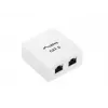 Lanberg OS6-0002-W Cable Interface/Gender Adapter 2 X RJ-45 White (OS6-0002-W)