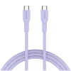 CANYON cable OnWire 60CL C-C 60W COLOR Braided 1m Purple