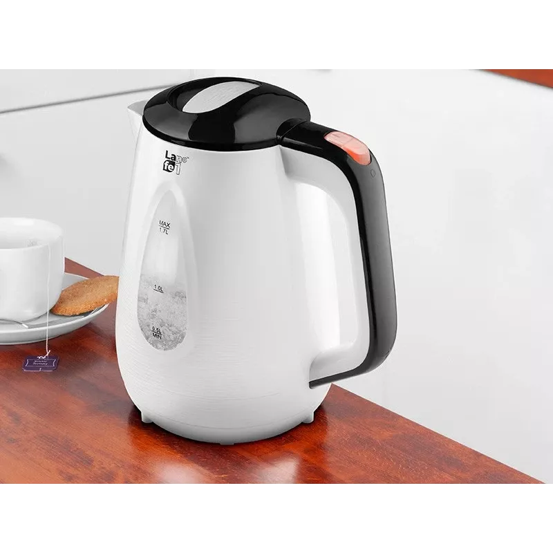 Electric kettle LAFE 1.7L 2200W White