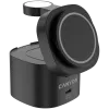 Canyon 4 in 1 Wireless Charging Stand, 30W max, Size: 70x70x70.3mm, weight: 414g, with 65W charger and 1M cable, black