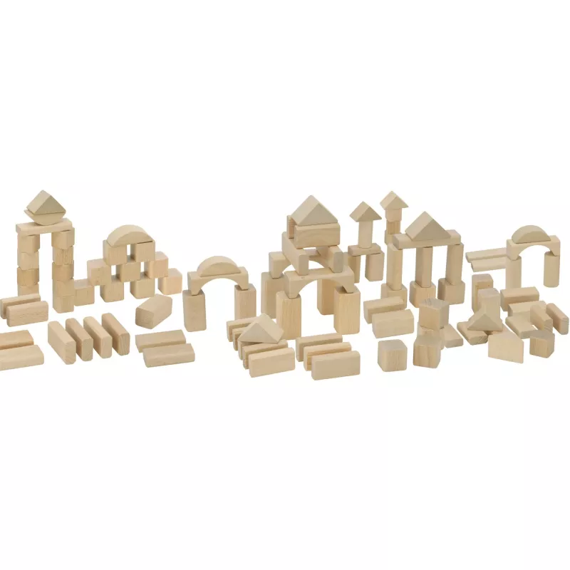 Eichhorn Natural wooden building blocks, Construction Toy
