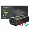 Car inverter Qoltec Monolith 1200 W Black 24 V