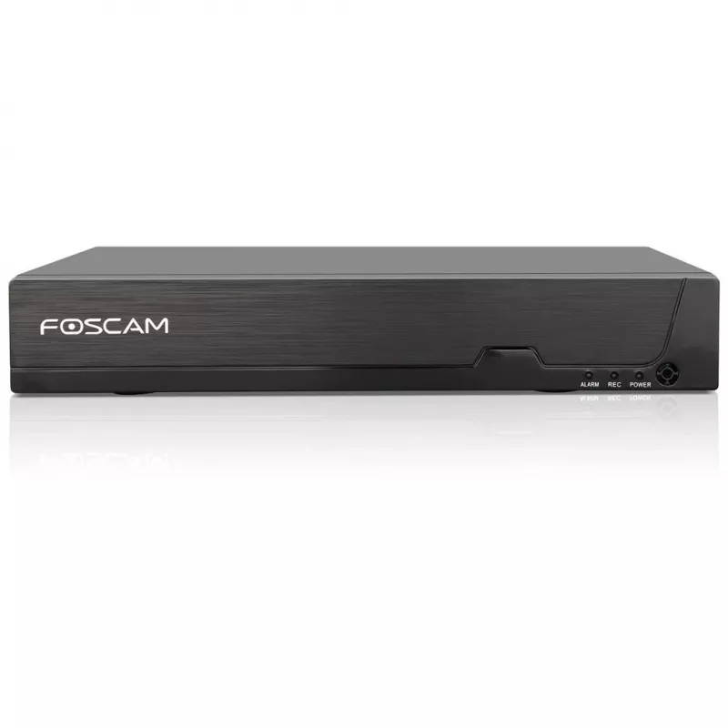 Foscam FN9108HE Network-Videorekorder Black 8-Channel, 5MP, PoE, HDMI+VGA