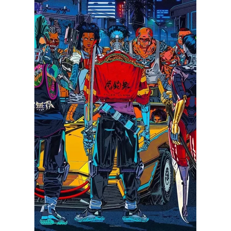 Good Loot Comic Book Puzzle: Cyberpunk 2077 Kickdown, 1000 pieces