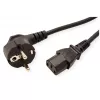 Power cable ROLINE 19.08.1014 Black 3 m CEE 7/7 C13 coupler