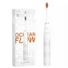 Sonic toothbrush OCLEAN FLOW Adult — battery-powered, whitening mode, integrated timer, adjustable speed, 255 mm height, white, 0.13 kg, 1 handle + 1 brush head