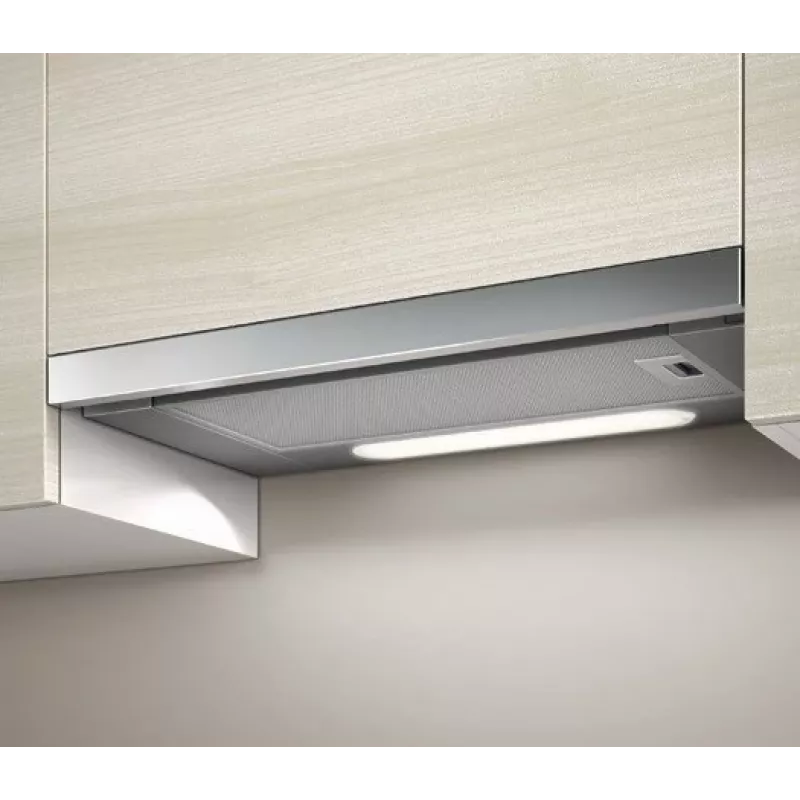 Elica ELITE14 LUX GRIX/A/60 Built-under Silver, Stainless steel 336 m³/h