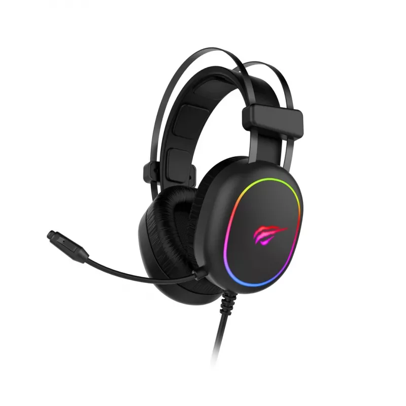 Havit GAMING HEADPHONE RGB BLACK 2016D Headset Wired headband
