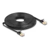 Network Cable DeLOCK RJ45 Cat.6A plug to plug U/FTP 10m black