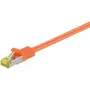 Networking Cable Goobay RJ-45 CAT7 5m Orange S/FTP