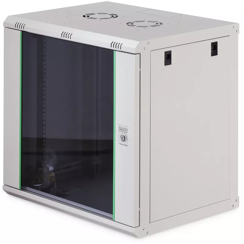 Wall mounted rack Digitus DN-19 12-U-EC
