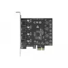 Delock PCI Express x1 Karte to 4 x external USB Type-A Socket SuperSpeed USB