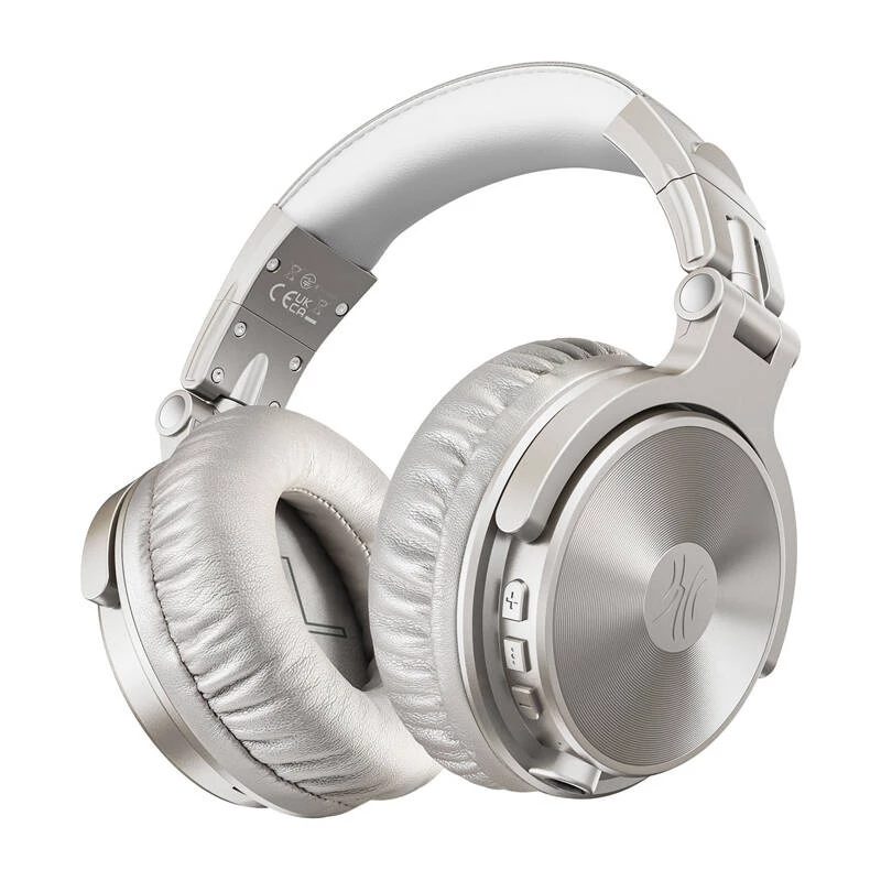 Over-ear wireless headphones OneOdio Pro C A-AC12-01 Silver — Bluetooth, noise cancelling