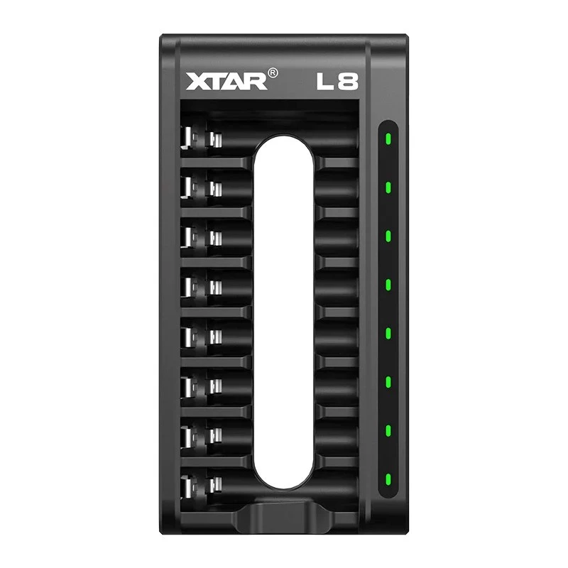 Battery charger AA/AAA 1,5 V i 1,2V, smart - 8 slots