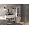 Bathroom cabinet NEL III 31x30x174 cm, matte white