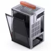 PC Case Jonsbo T6, Mini-Tower, Mini-ITX, Silver