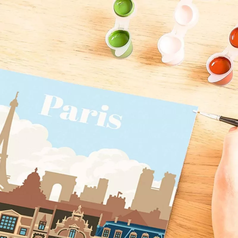 CreArt - Colorful Paris, Painting
