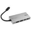 USB 3.1-C adapter SILVERSTONE SST-EP09C — USB-C to USB-A connectivity, Silver finish