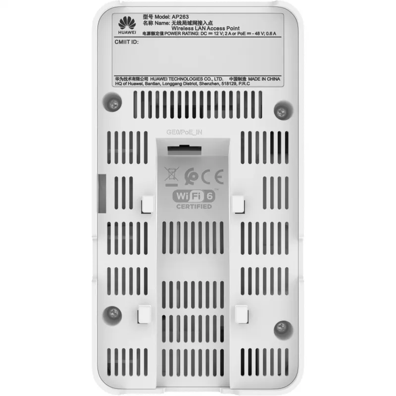Wireless Access Point HUAWEI eKit AP263 2.4 GHz 5 GHz Wi-Fi 6