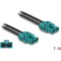 DeLOCK Cable HDMTD Z double jack to HDMTD Z double jack 1 m