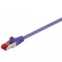 Networking Cable Goobay 93342 0.25m Cat6 Violet